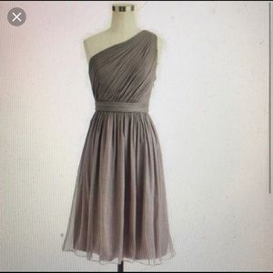 J Crew One Shoulder Kylie Dress